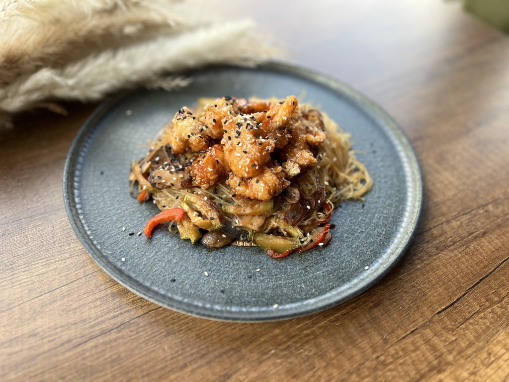 Тайская паста с курицей Sweet chili